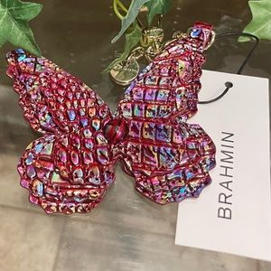 Brahmin Butterfly Tassel in Sangria